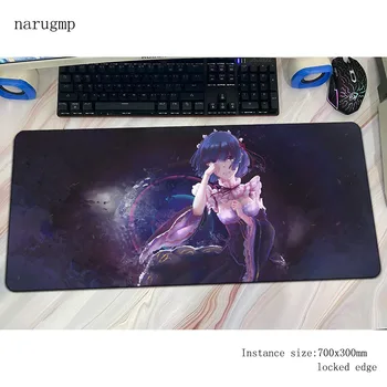 

Rem mouse pad 700x300x4mm gaming mousepad anime Popular office notbook desk mat best seller padmouse games pc gamer mats