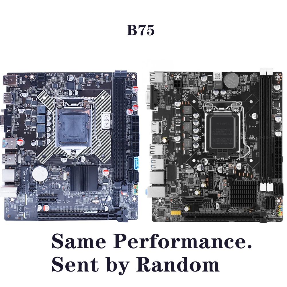 Материнская плата B75 LGA 1155 DDR3 память HDMI SATAIII USB3.0 для Intel LGA1155 Core i7 i5 i3 ЦП Xeon