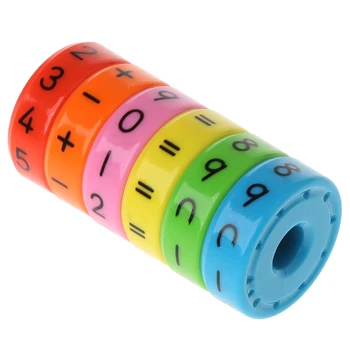 

Education Toys Magnetic Mathematics Numerals Cylinder Learning Toy Math Toy 72XC
