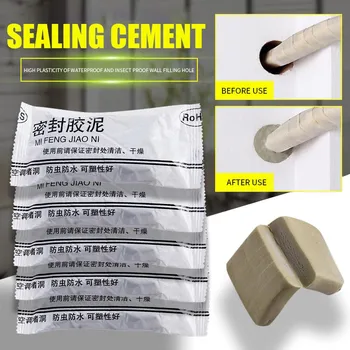 

Household repair wall hole plasticine waterproof sewer pipe plugging mending mud sealant Sealing Clay Tile Grout Tools