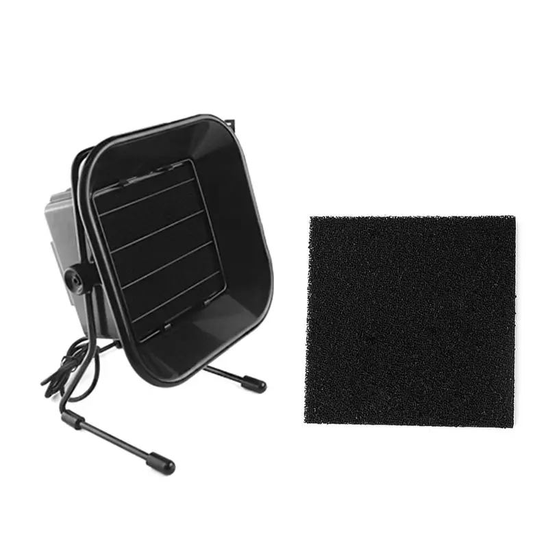 

10pcs High Density Activated Carbon Foam Black Filter Solder Smoke Absorber ESD Fume Extractor 13cm for Air Filtration Tools