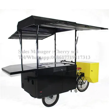 

Street Mobile Vending Coffee Trike for sale /street mobile food bike/ food cart cargo bike tricycle