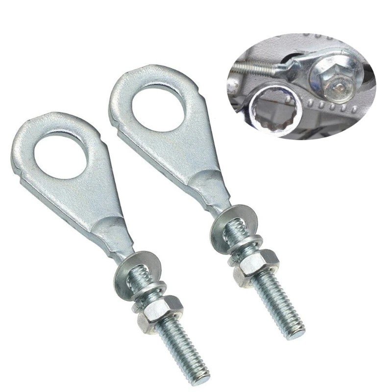 1Set Rear Wheel Chain Adjuster Tensioner for CRF XR 70 80100 XR70 CRF80 CRF100 95014-10010