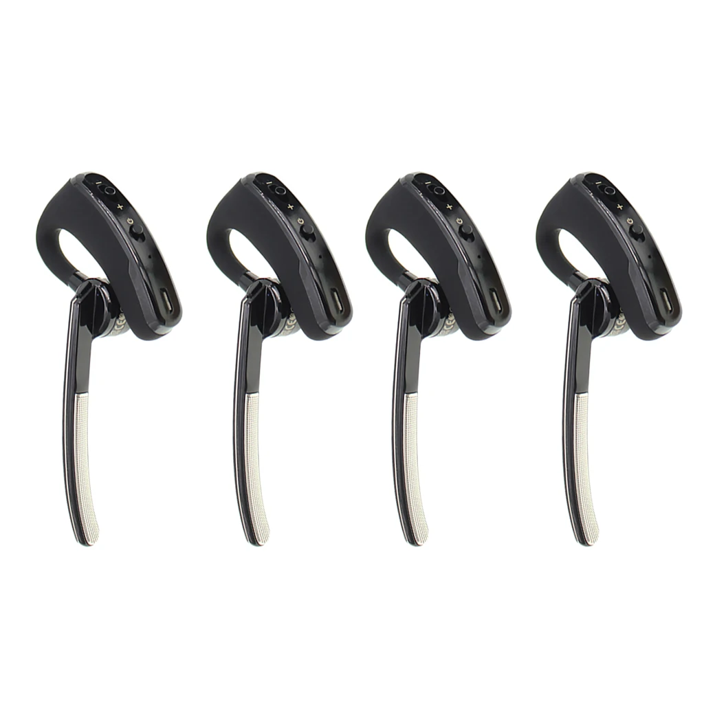 

Walkie Talkie Headset Earphone Bluetooth 4.0 Wireless Earpiece Transeciver with Finger PTT Key Two Way Radio Earpiece with Mic