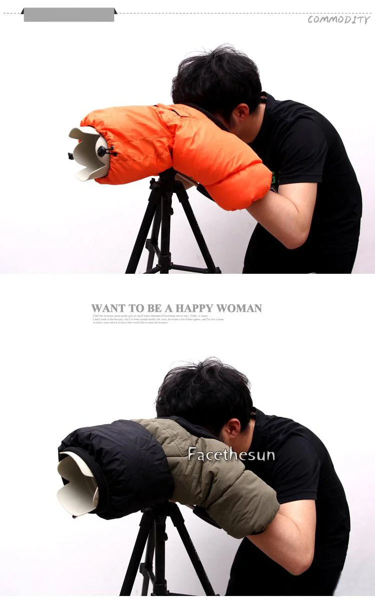 Warm thick camera cover sleeve 8