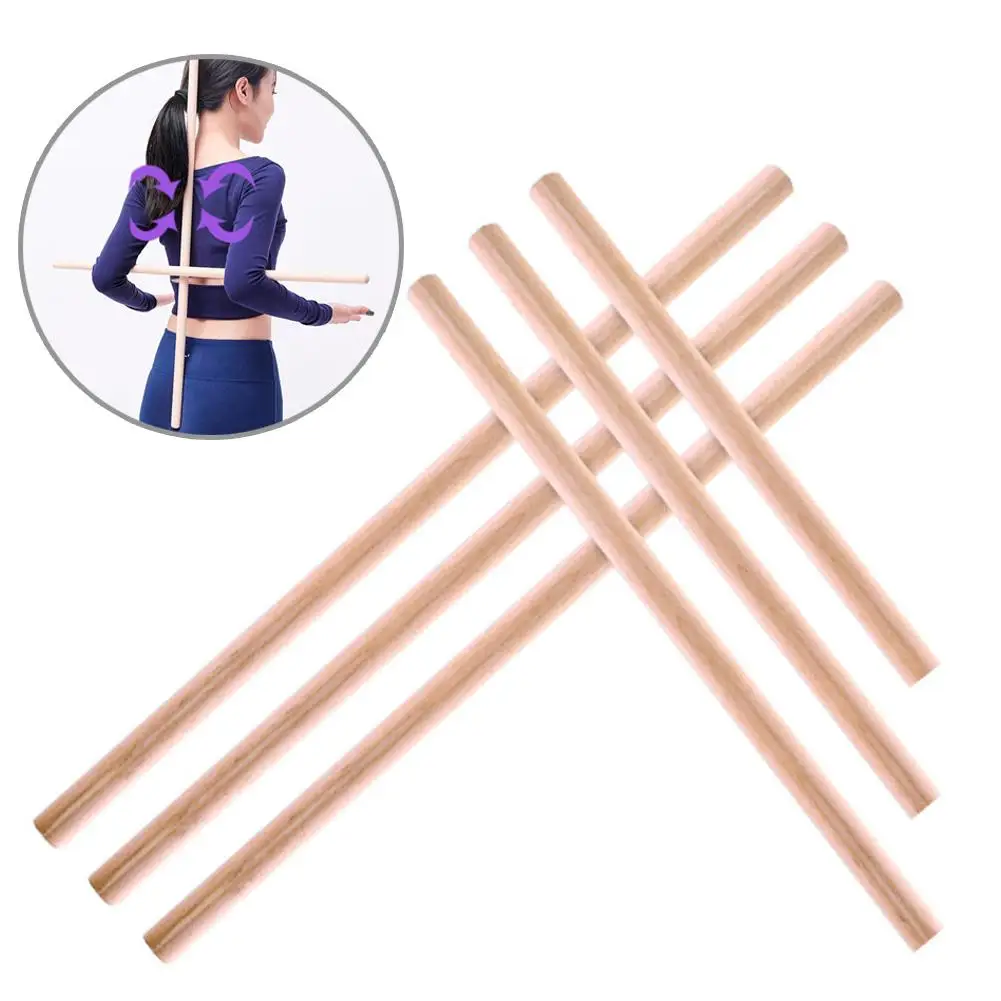 Yoga Rod Sticks Comfortable Body Stretching Tool For Martial Artists Dancers Gymnasts Shape The S-shaped Slim Waist Charm Body