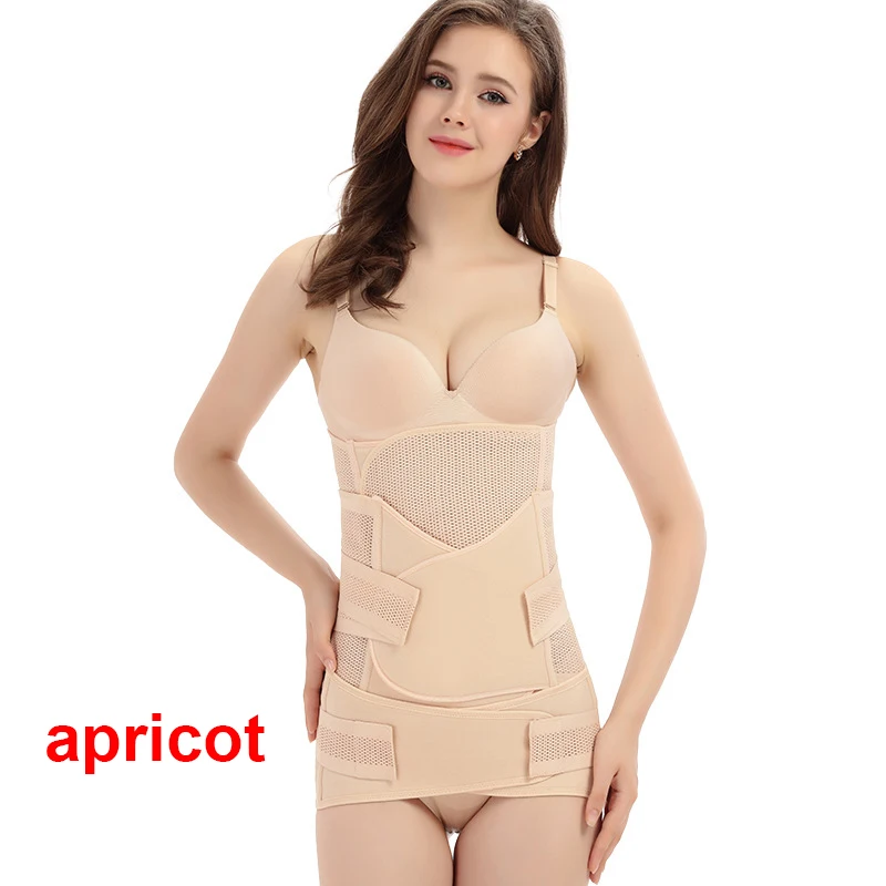 best tummy control shapewear 3 in 1 Postpartum Belly Belt Tummy Band Girdles Corset Body Shaper Strap Postnatal C-Section Waist Trainer Pelvis Wrap Shapewear tummy tucker for women Shapewear