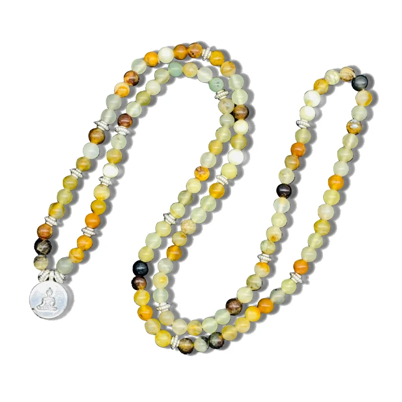 

74 см браслет для женщин 6 мм Новый Нефритовый камень Круглый бисер для девочек ожерелье Горячие Модные ювелирные изделия хорошее качество