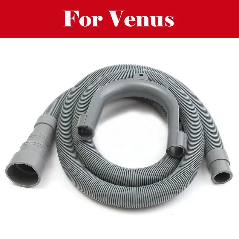 

1.5m Washing Machine Drain Waste Hose Extension Pipe With Bracket Set For Venus Vp03 SVL 8201 Vestar VWTS70SKBL