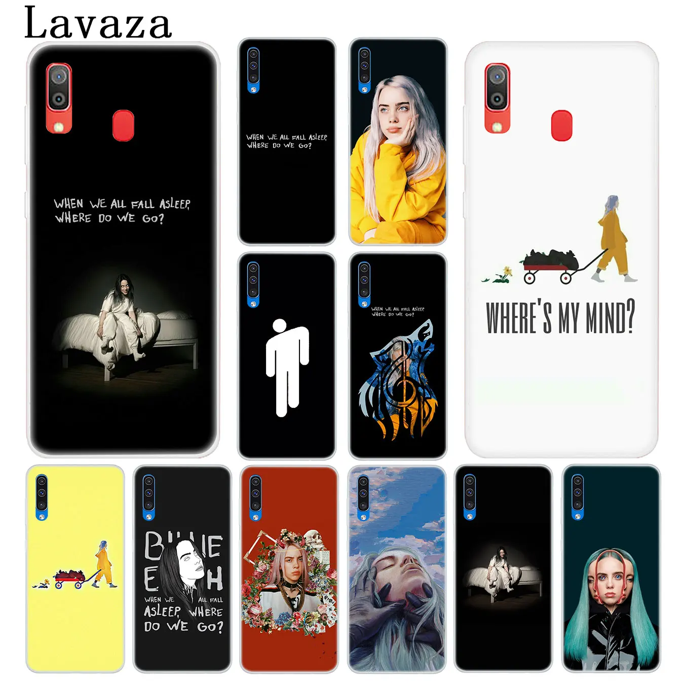 Lavaza Billie Eilish где я могу добраться до вас жесткий чехол для телефона samsung Galaxy A20E M40 M30