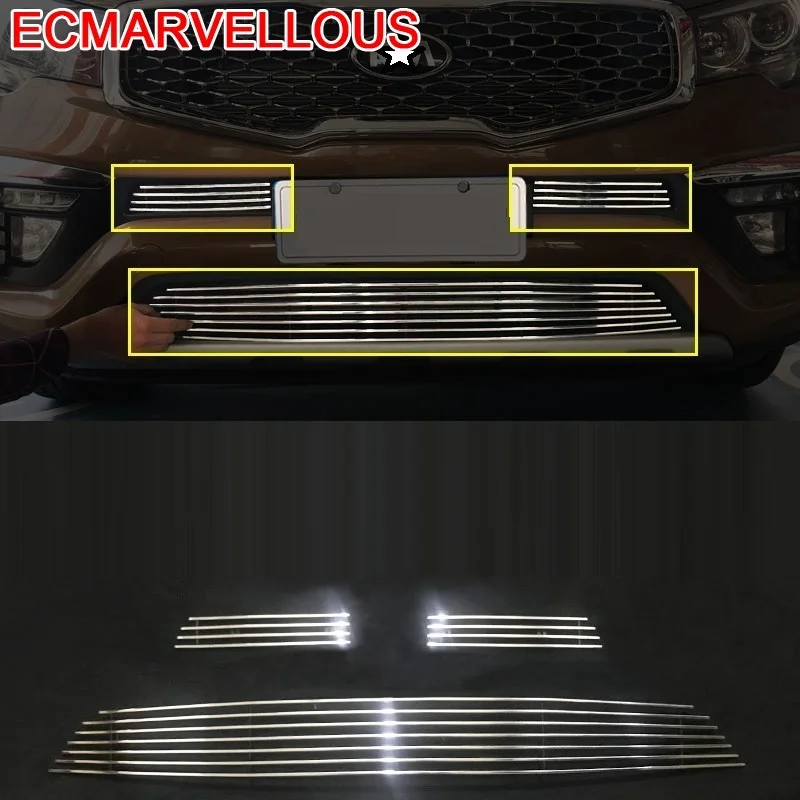

Decoration Modification Accessories Modified Automovil Parts protector Car Styling Decorative Auto Front Net 17 FOR Kia KX7