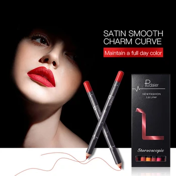 

12Pcs/set Professional Matte Lip Liner Set Waterproof Long Lasting Matte Lip Contour Lip Liner Lip Gloss Cosmetics Makeup Tools