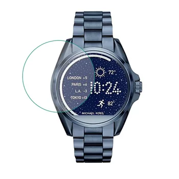 

Tempered Glass Protective Film For Michael Kors Access Bradshaw MKT5001 MKT5004 MKT5006 MKT5012/5013/5018 Watch Screen Protector