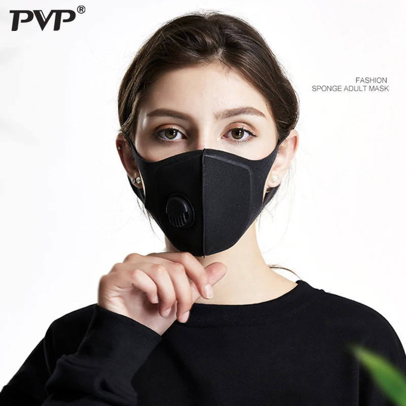 Маска для лица унисекс с эффектом защиты от загрязнения PM2.5 вставка фильтром из