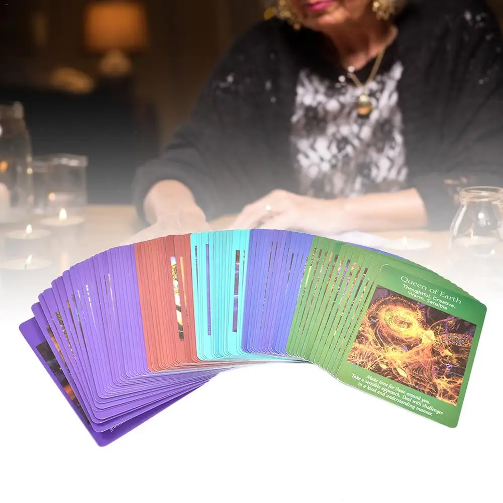Карты Таро Oracl руководство гадание Fate Таро колода настольные игры Английский для семьи Подарок вечерние игральные карты игры развлечения - Цвет: Army Green