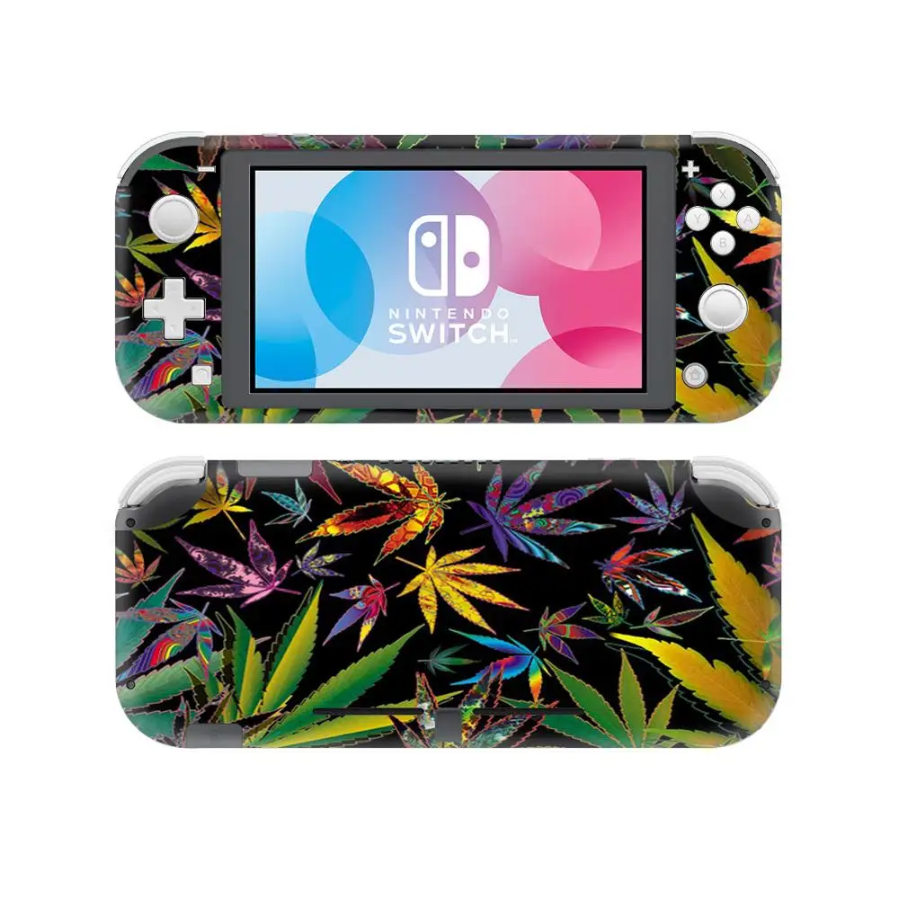 NS NX аксессуары виниловая кожа Наклейка для nintendo Switch Lite Защитная крышка наклейка виниловая кожа для кожи наклейка s 0114 - Цвет: Розово-красный