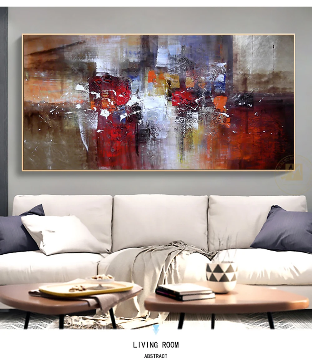 No Frame Large Canvas Modern Home Wall Decor Art Oil Painting Picture Prints 