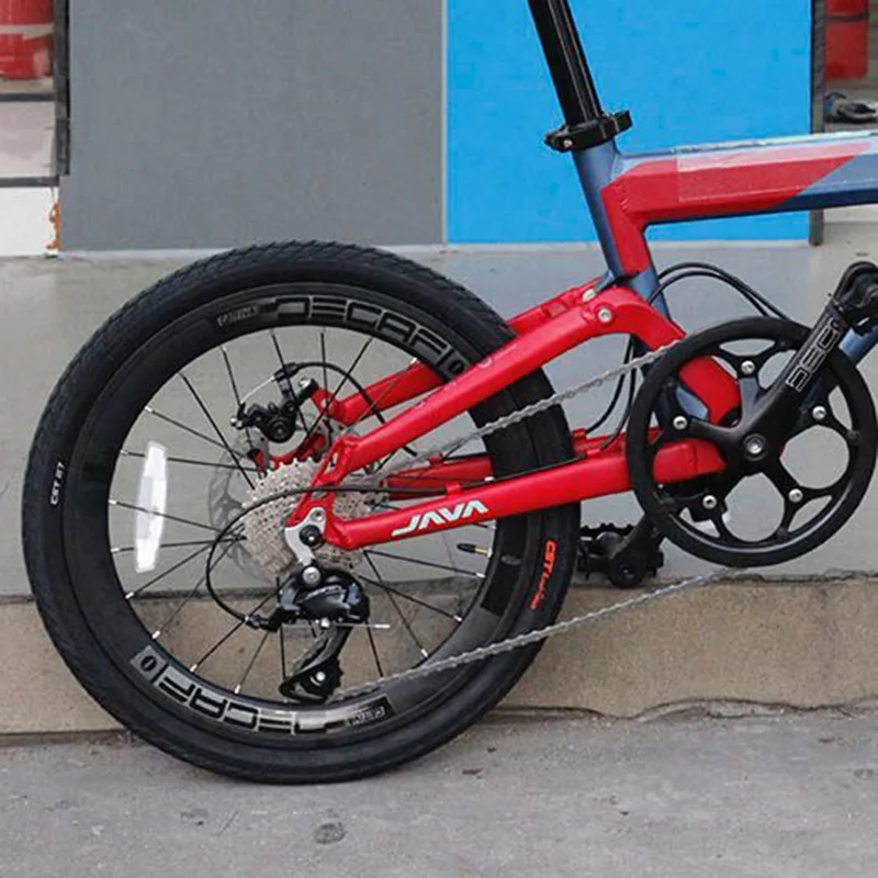 Нео сплав взрослый складной велосипед 2" 406 колеса 9 скоростей дисковый тормоз прокатный складной Uniex городской велосипед