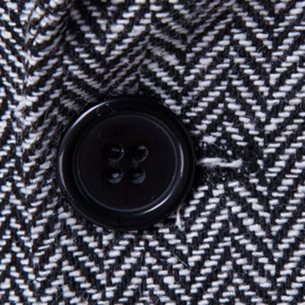 Зимний костюм Куртка Блейзер Повседневная мода чистый цвет одной кнопки с длинным рукавом мужской костюм пальто d90729