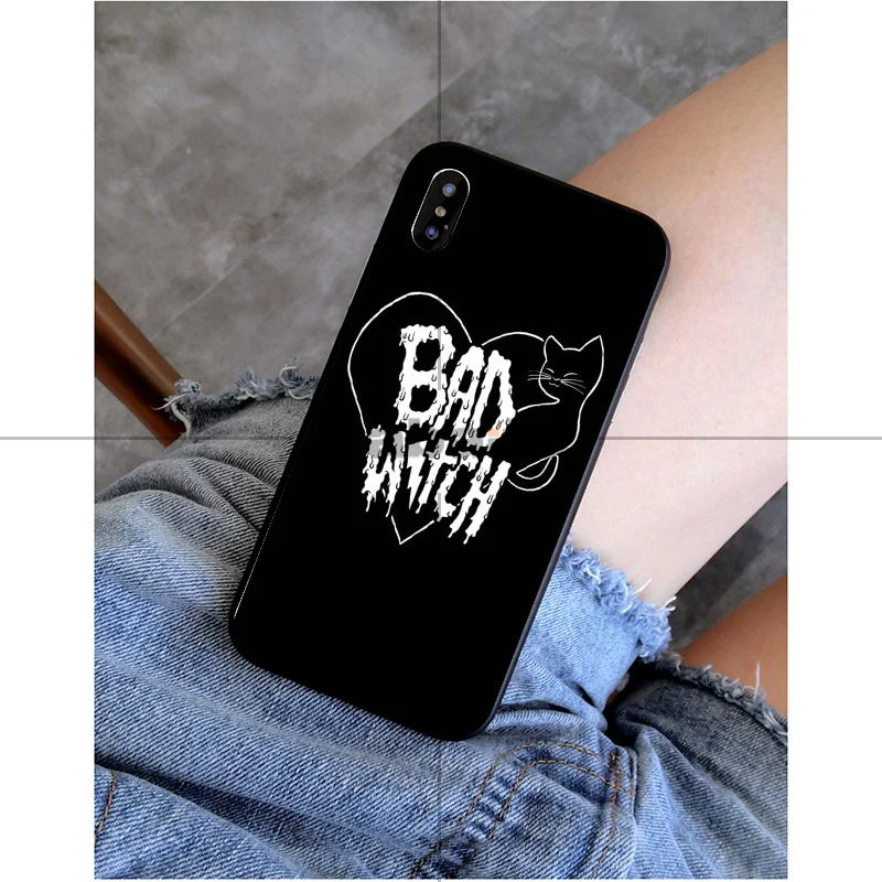 Babaite Witch and cat Customer высококачественный чехол для телефона Apple iPhone 11 pro max 7 6S Plus X XS MAX 5 5S SE XR