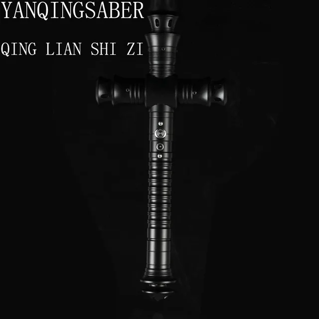 Star Wars Jedi knight kylo Ren Action figures duel 107cm weapon sword Lightsaber Foc Lock Up Metal Hilt Blaster Sound Lightsaber 4