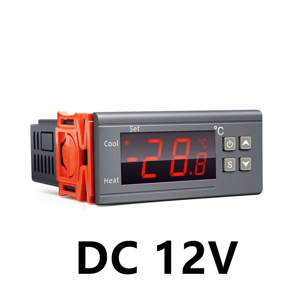 12V Digitale LED Vorschaltgerät Temperaturregler Thermostat Control mit Probe DE 