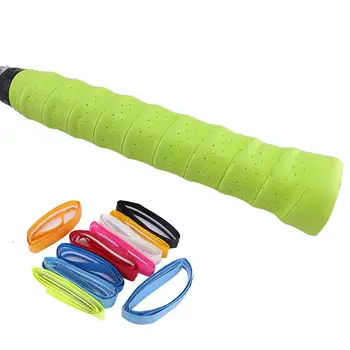 

Racket Bat Handle Grip Tapes Anti Slip Badminton Training Durable Random Color