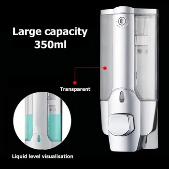 

Wall-Mounted Manual Foaming Soap Dispenser Household Washing Hand Washer 500ML Bathroom Liquid Soap Dispenser Home Accessories