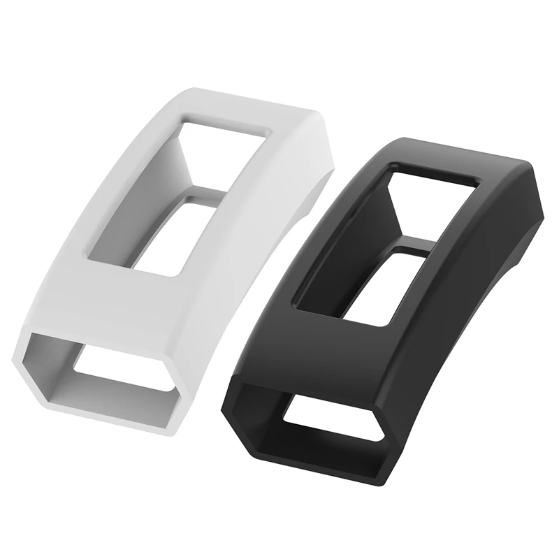 Black #ORP 1Pc Silicone Protective Case Frame Cover for Fitbit Alta/Alta HR 