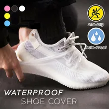 Waterproof Shoe Covers Cycling Rain Reusable Silicone Elastic Anti-Slip Protection for Outdoor YS-BUY
