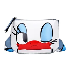 Женская поясная сумка с рисунком из мультфильма для девочек, модный ремень, сумка высокого качества, сумка-сундук из искусственной кожи