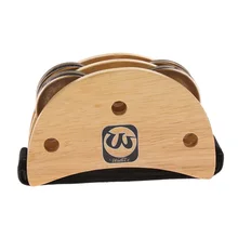 Лучшие Деревянные ножной Тамбурин Cajon представление части бандана для вечеринки аккомпанемент