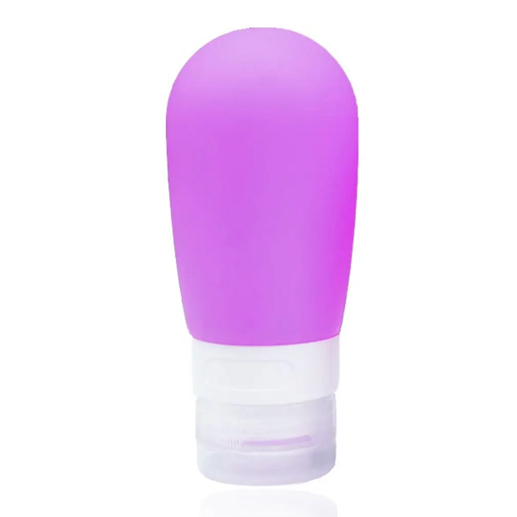 

Silicone Travel Cosmetics Dispensing Bottles Cute Round Portable Liquid Dispensing Bottles Emulsion Silicone Bottles