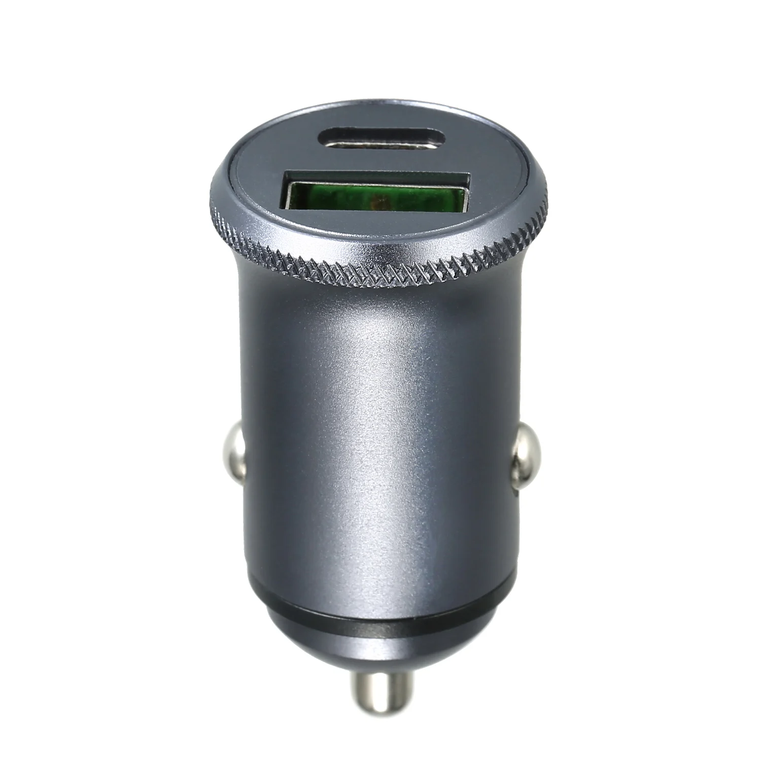 Автомобильный Зарядное устройство Тип usb-C 12V зарядных порта USB для автомобиля Зарядное устройство 5V 4A/9V 3A мини для iPhone и Android