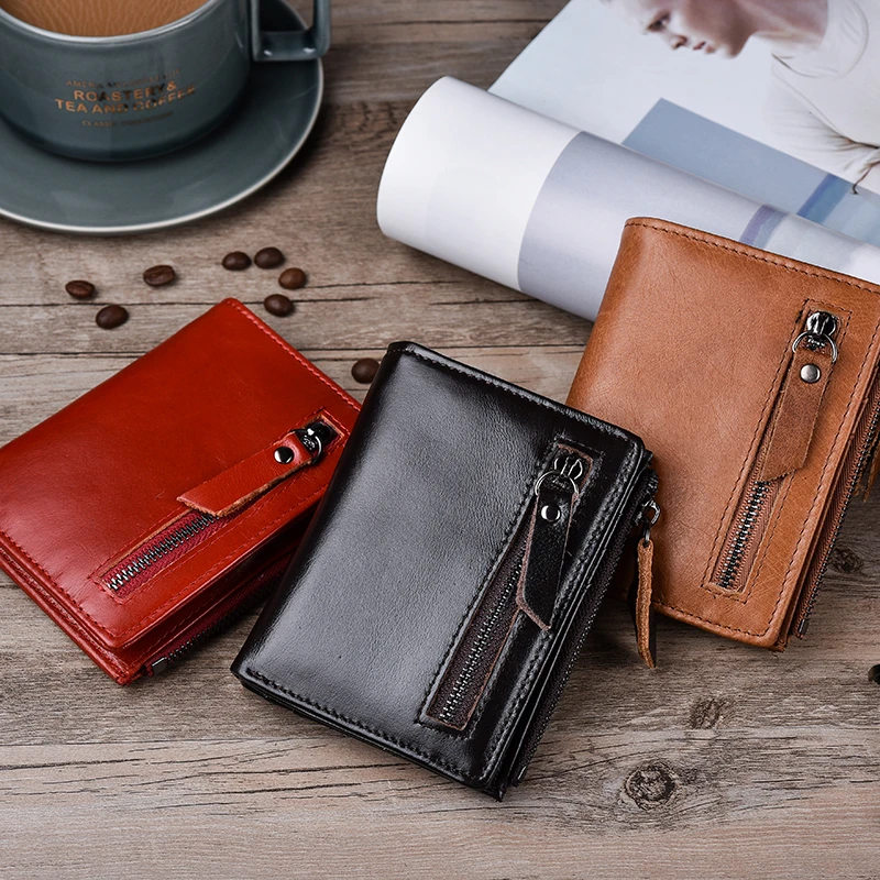 Женские кошельки Маленький модный брендовый кожаный кошелек женская сумка для