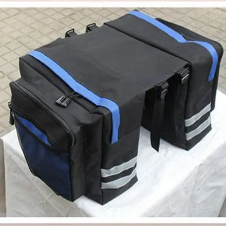 Bicycle Rear Rack Bag Mountain Bike Two Pack Bicycle after Double Pack Saddle Bag Wholesale Bike Packet