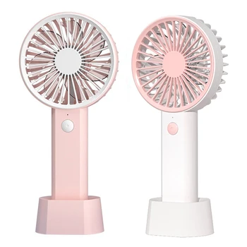 

Summer Mini Pocket Air Cooler Handheld Portable Fan USB Rechargeable Quiet Desk Fans for Travel Outdoor Home Office