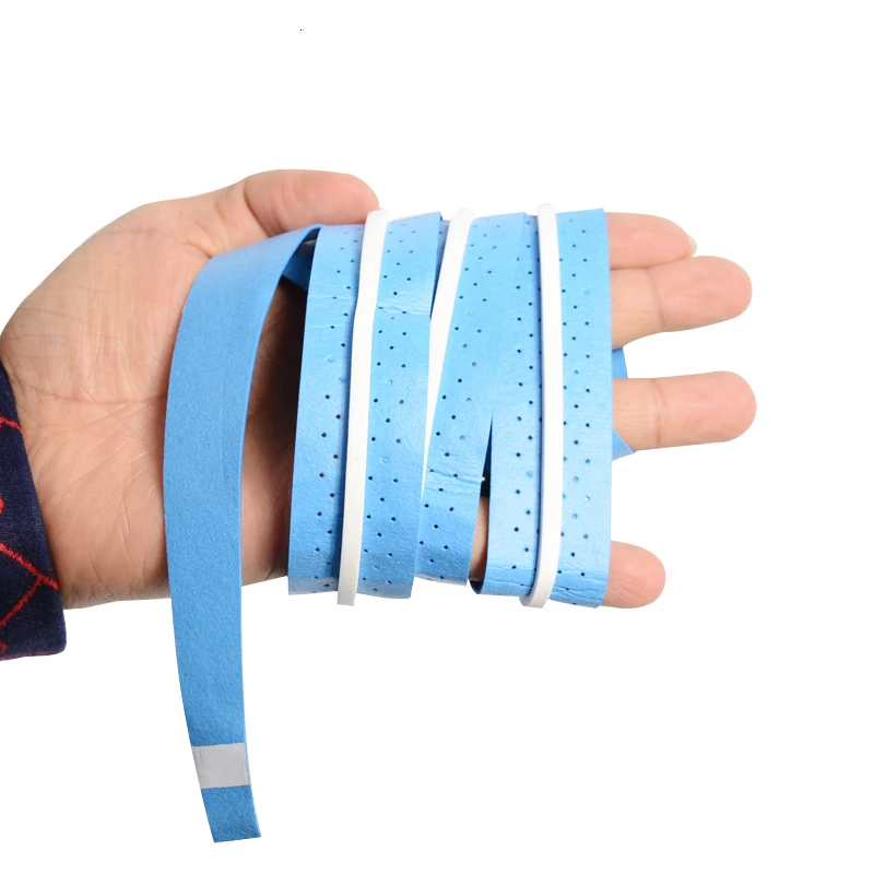 Huieson Sweat Absorbent Pu Leather Hand Grip Tape for Table Tennis Badminton Golf Rackets Sport Accessories 110cm25mm0.7mm (4)