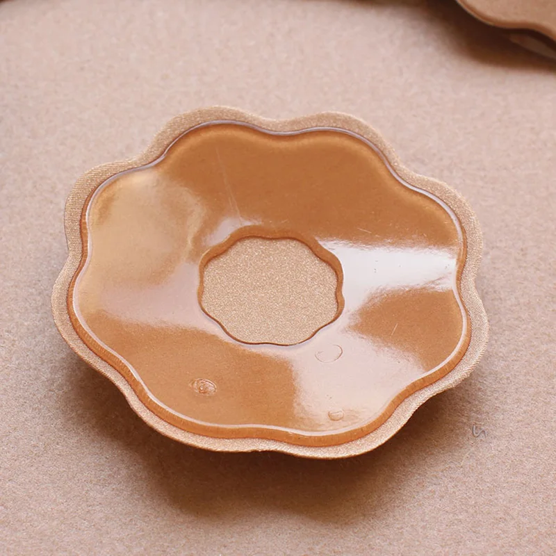 Silicone nipple cover sticky bra breast nipple covers breast sticker reusable women breast petals