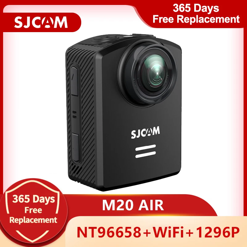 SJCAM-Cámara de acción aérea M20 Original, impermeable, WIFI, 1296P, NTK96658, cámara de vídeo para casco, deportes, DV