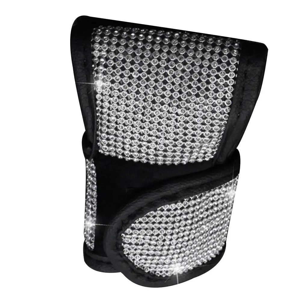 

Car Shift Knob Cover Bling Crystal Gear Auto Interior Accessories Replacement Gear Cover For Women