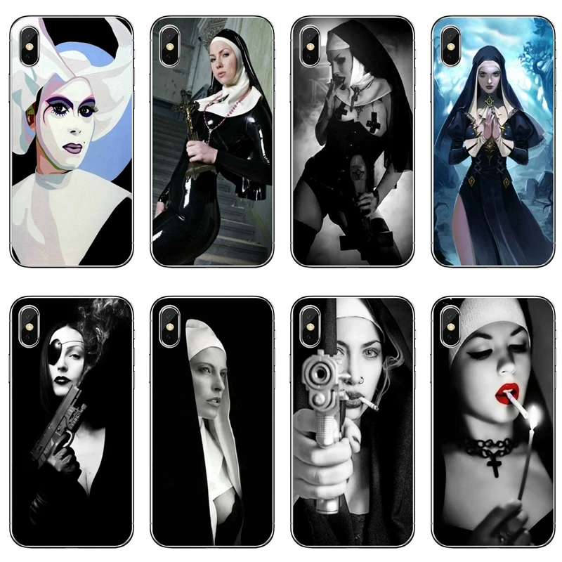 Accessories Phone Case For Huawei Honor 20 10i 9X 10 Lite 8S 8C 8X 7C 7X 7A 6C Pro 6 6A 6X 5A 5C Sister Style Nun Sexy Girl | Мобильные