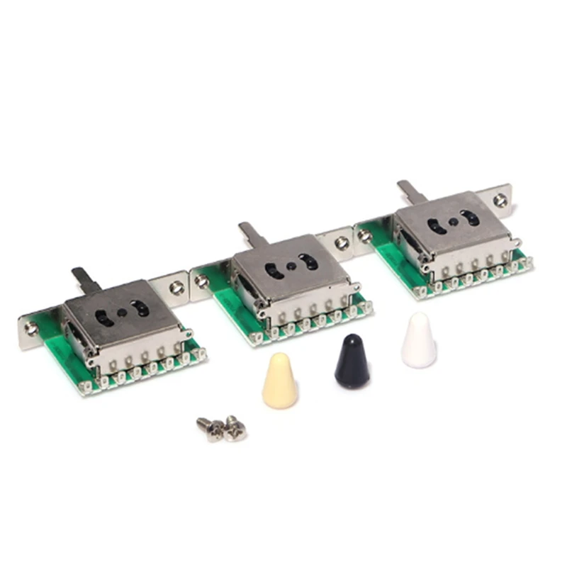 

10Pcs Piano Instrument Accessories Ordinary 3 Gear 5 Gear Switch Guitar Accessories