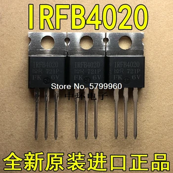 

10pcs/lot IRFB4020 IRFB4020PBF IR TO-220 FET 18A 200V transistor