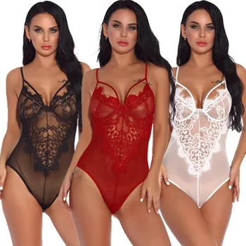 

women cage bra Polyester sexy lingerie hot erotic Adjusted-strap Sexy woman transparent dress beach Nightwear erspective j904