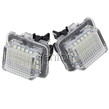 

1Pair Car LED number License Plate Light 12V White SMD canbus lamp For Mercedes W204 W212 W216 W221 C207 Benz