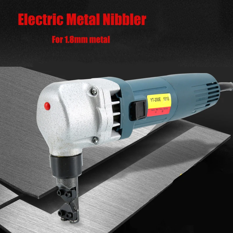 VEVOR Sheet Metal Nibbler 380W, Electric Metal Nibbler 1800RPM High