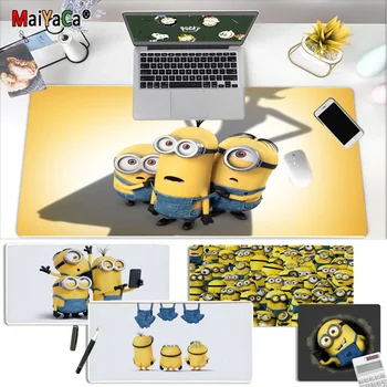 

MaiYaCa High Quality Minions gamer play mats Mousepad Rubber PC Computer Gaming mousepad