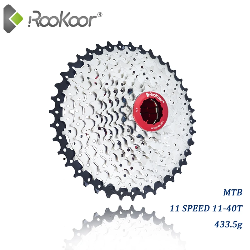 Rookoor горный велосипед MTB 11 скоростной велокорд кассета S 40T части велосипеда Cassete