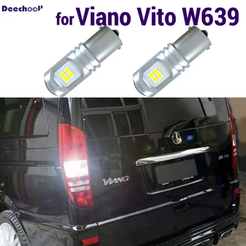 

Pure White canbus Error Free LED Reverse Back up light bulb light Kit For Mercedes Benz Viano Vito W639 (2003-2015)